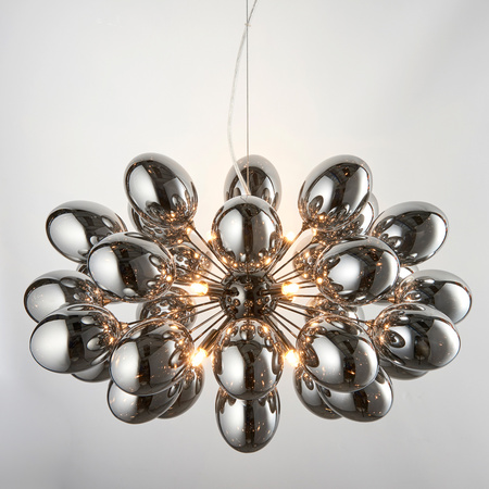 Infinity 8 Pendant Light Black Chrome