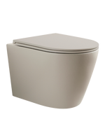 Miska WC VORTEX z deską kaszmirowy mat AMARO TR2217R-U43