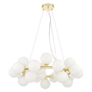 NOWOCZESNA LAMPA WISZĄCA KLASYCZNE ZŁOTO MARSIADA W25
