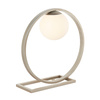 Enzo 1 Table Lamp Brushed Silver