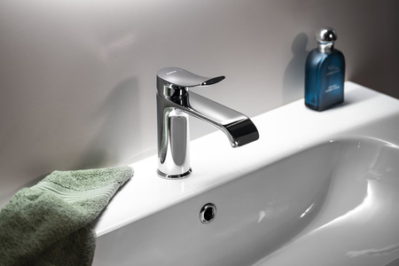 SUGA bateria umywalkowa, chrom