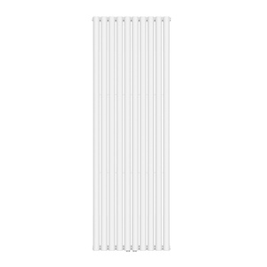 Grzejnik BIAŁY NAVIN Ellipse Double 600х1800-10 (50mm), anticor