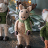 Woodland Trio Decorations (Set of 3) 90x100x155mm