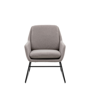 Krzesło Funton jasnoszare 635 x 885 x 835 mm