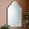 Lustro Certosa złote 500 x 20 x 800 mm