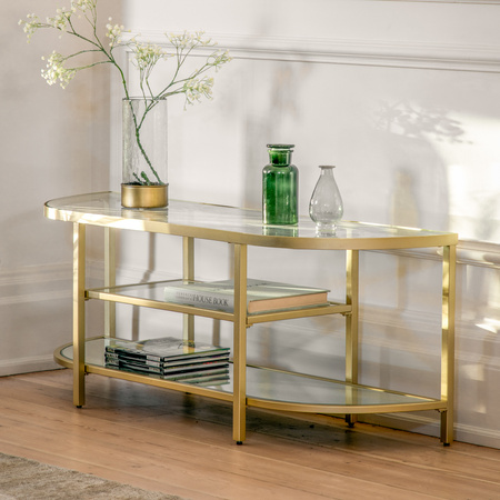 Hudson Media Unit Champagne 1200x350x450mm