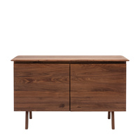 Madrid 2 Door Sideboard Walnut 1160x450x700mm