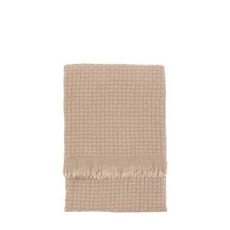 Soft Touch Waffle Throw Natural 1300x1700mm