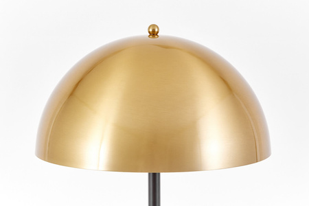 LAMPA STOJĄCA PODŁOGOWA CZARNO-MOSIĘŻNA INEA