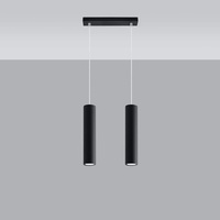 Lampa wisząca LAGOS 2 czarny