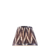 Zigzag Shade Pearl Grey Fabric 145x118x200mm