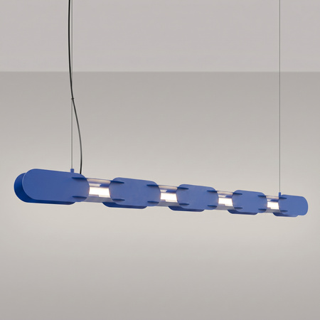 Lampa wisząca CHAIN 158 ultramaryna LED 4000K