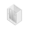 DRZWI WNĘKOWE NEW SOLEO U 90x195 CZYSTE 6mm ACTIVE SHIELD