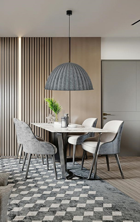 MOOSEE lampa wisząca MOLD 55 szara