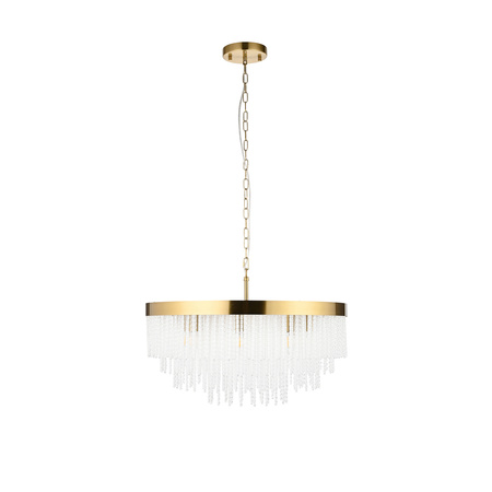 Anistoria Grand 9 Pendant Light Brushed Aged Brass