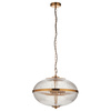 Somerset 3 Pendant Light Vintage Brass