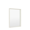 Ashbury Rectangle Mirror White 800x60x600mm
