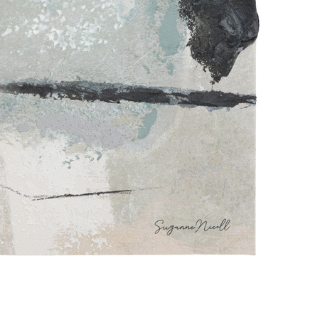 Obraz w ramie „Insight” – niebieski, 60 × 3 × 80 cm, zestaw 2 szt.