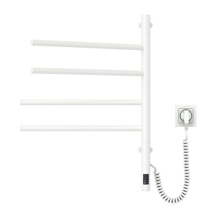 Elektryczny Grzejnik Łazienkowy BIAŁY ARABESQUE Sensor 480х600