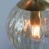 Dimple 3 Pendant Light Satin Brass