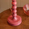 Higgledy Table Lamp Base Gloss Pink Clay Paint