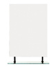 WEGA lustro z półką 600x800mm, czarny mat