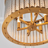 Romola 6 Pendant Matt Gold