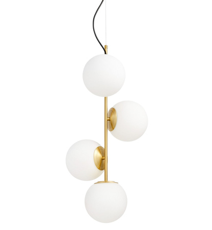 NOWOCZESNA LAMPA WISZĄCA MOSIĘŻNA STELVIO W4