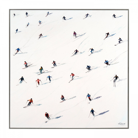 Downhill Framed Art 800x35x800mm