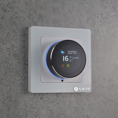 Termostat NAVIN EH20R-16A Wi-Fi, Tuya, do ogrzewania podłogowego, biały