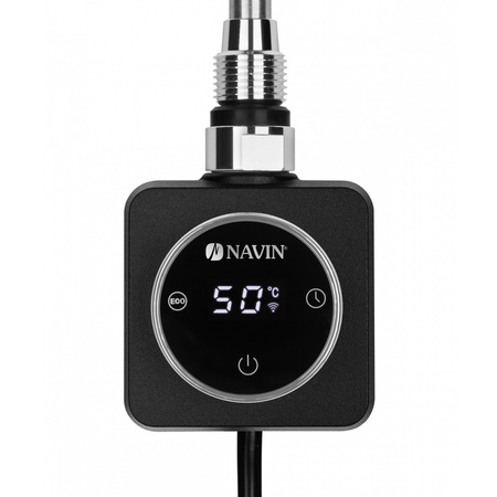 Grzałka elektryczna do grzejnika łazienkowego NAVIN Accorto 300W WIFI czarny