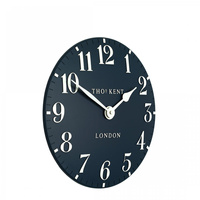 Arabic Wall Clock Ink 12in