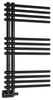 NYMPHA grzejnik łazienkowy 500x800mm, czarny mat