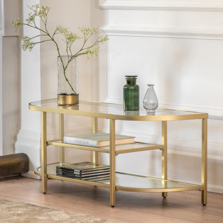 Hudson Media Unit Champagne 1200x350x450mm
