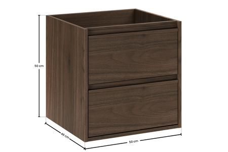 Szafka pod umywalkę 50cm 2 szuflady