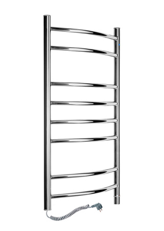 Elektryczny grzejnik łazienkowy NIERDZEWNY CAMELLIA 480х800 Termostat, lewa