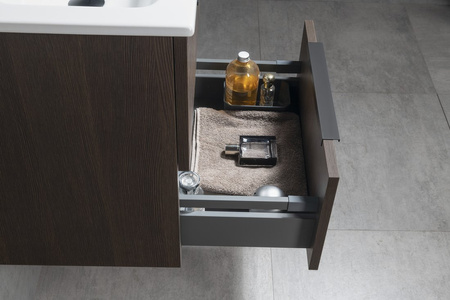 CIRASA szafka pod umywalkę 48x54x39cm, siena strip