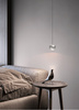 6039-103 QUIBERON Lampa pojedyncza nikiel szampański