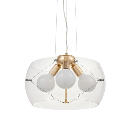 NOWOCZESNA LAMPA WISZĄCA GLOBO GOLD D50