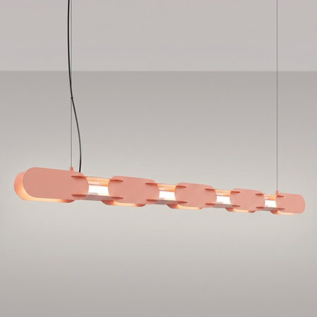 Lampa wisząca CHAIN 158 brzoskwiniowa LED 4000K