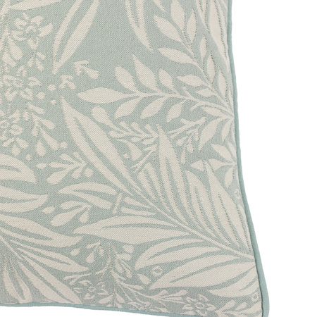 Fallow Leaf Woven Cushion Duck Egg 450x450mm