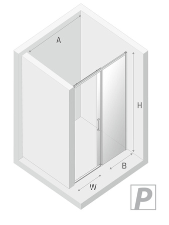 DRZWI WNĘKOWE PRIME WHITE  P 100x200 CZYSTE 6mm ACTIVE SHIELD