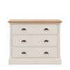 Eton 3 Drawer Chest White