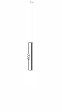 Lampa wisząca ORGANO 60 chromowana - LED, metal
