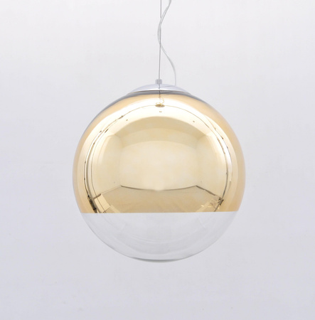 NOWOCZESNA LAMPA WISZĄCA ZŁOTA IBIZA d20