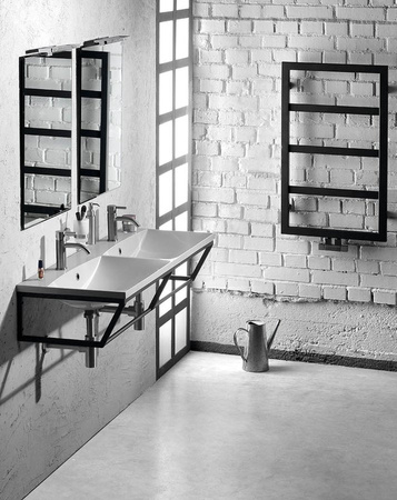 Zestaw łazienkowy SKA 120, czarny mat