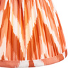 Zigzag Shade Apricot Orange Fabric 122x85x160mm