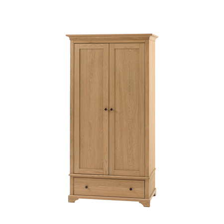 Szafa Malvern – szuflady: 1, naturalna, 98 × 58 × 187,5 cm
