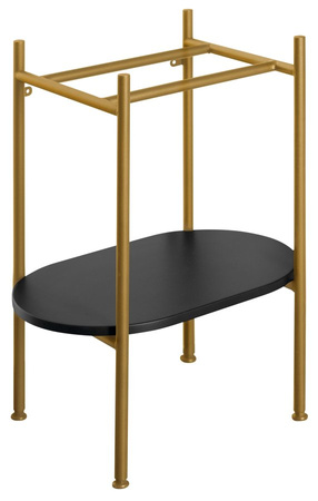 PUNO konsola pod umywalkę 400x820x360mm, złoty mat