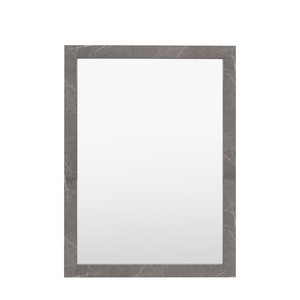 Romano Rectangle Mirror Marbled Grey 570x770mm